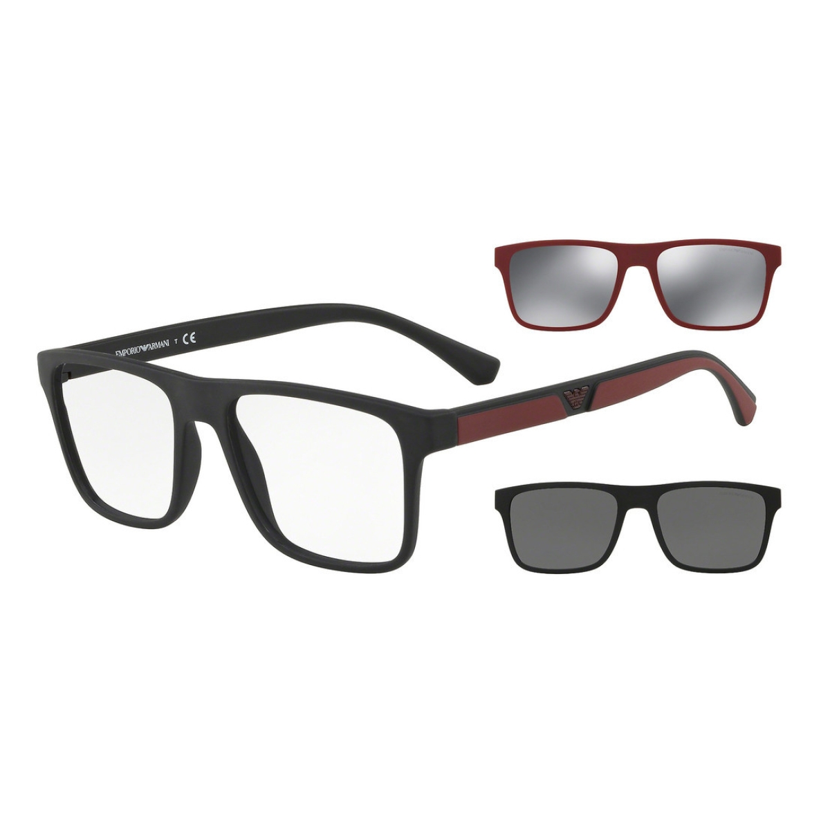 Мъжка оригинална диоптрична рамка за очила тип CLIP ON Emporio Armani 0ЕА4115-50421W 54 Мъжка оригинална диоптрична рамка за очила тип CLIP ON Emporio Armani 0ЕА4115-50421W 54