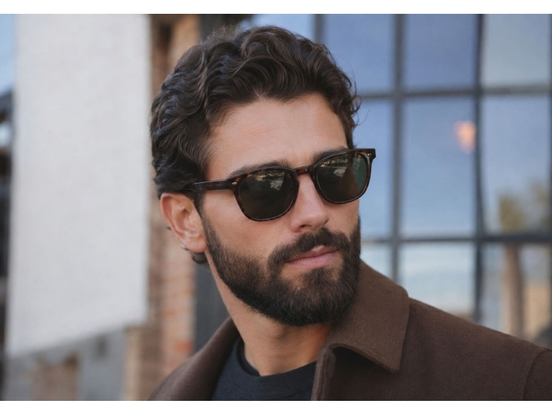 Which Men’s Sunglasses Look Best with a Beard?