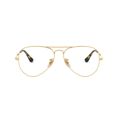 Ray-Ban RB6489-2500 55 унисекс рамка за очила авиатор в златисто Ray-Ban RB6489-2500 55 унисекс рамка за очила авиатор в златисто