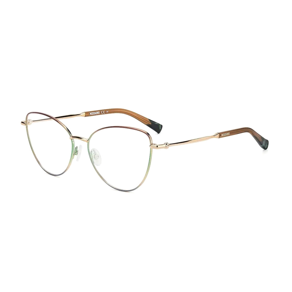 Missoni MIS0097 AGD 56 стилна дамска метална рамка за очила