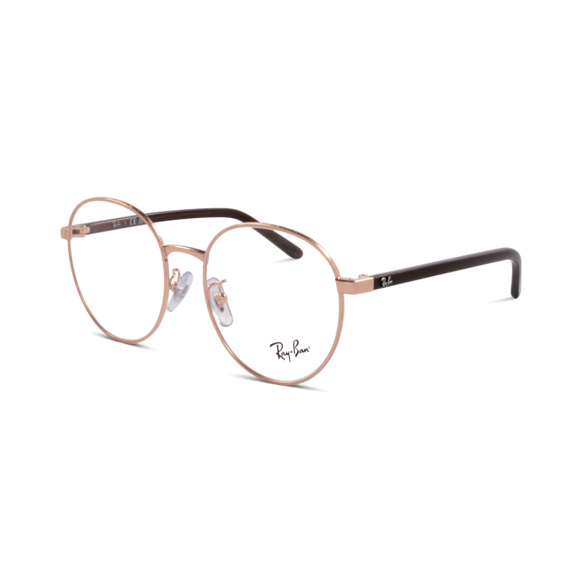 Ray-Ban RB6538D 3094 53 унисекс кръгла рамка за очила в златисто