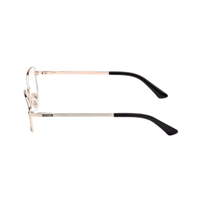 Guess GU2940 001 54 стилна дамска рамка за очила в черно и златисто