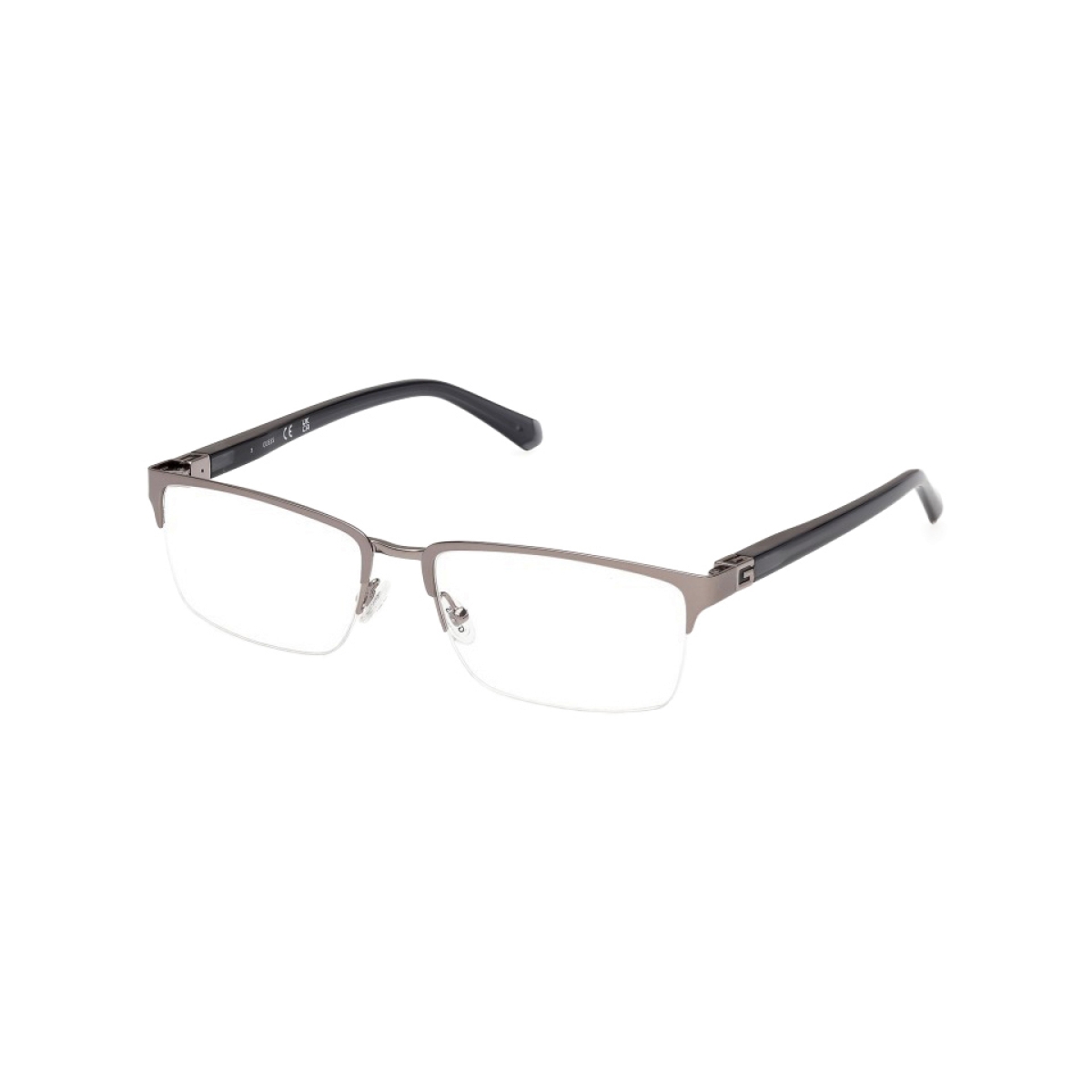 Guess GU50191 011 58 стилна мъжка правоъгълна рамка за очила