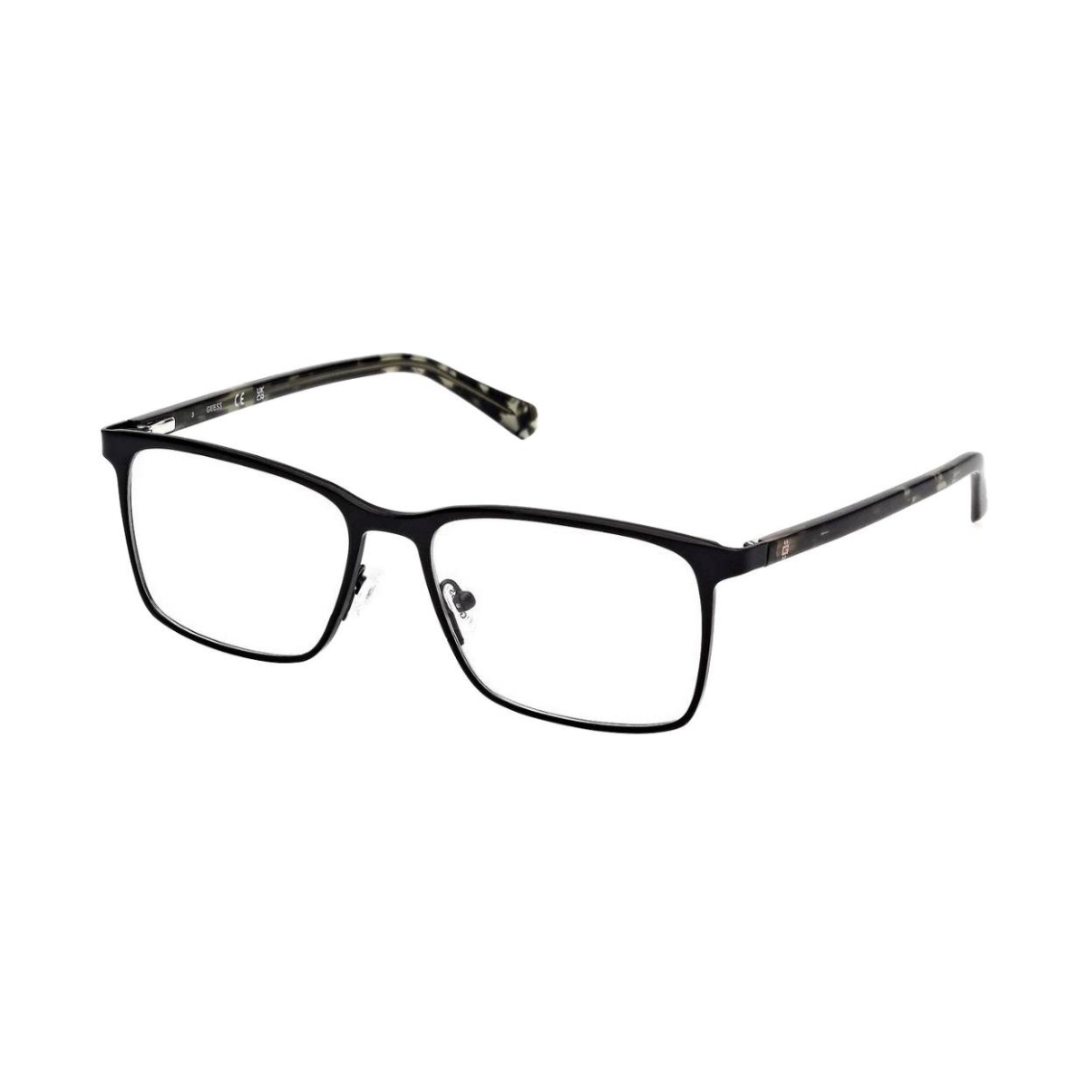 Guess GU50193 002 54 оригинална метална унисекс рамка за очила в черно