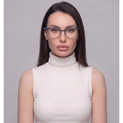 Pepe Jeans Betties PJ1299 C3 53 дамска метална рамка за очила в син цвят