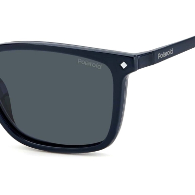 Polaroid PLD6139/CS GEG99 55 Unisex Clip-on Eyeglass Frame