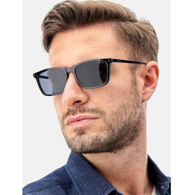 Polaroid PLD6139/CS GEG99 55 Unisex Clip-on Eyeglass Frame