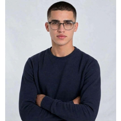 Signature YK1901 401 49 unisex eyeglass frame