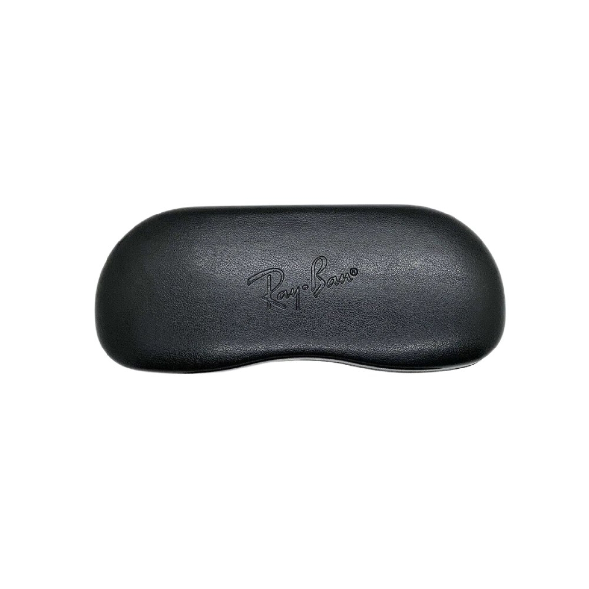 Original Ray-Ban Hard Eyeglass Case - Black Textured Leather